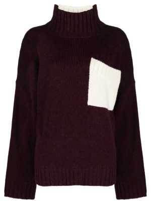 

Two-tone knit jumper, JW Anderson Two-tone knit jumper