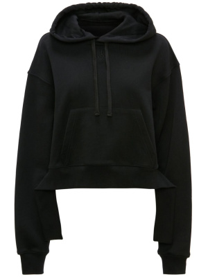 

Deconstructed cropped hoodie, JW Anderson Deconstructed cropped hoodie