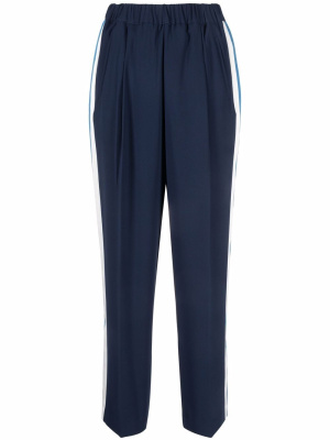 

Contrasting side stripe trousers, TWINSET Contrasting side stripe trousers