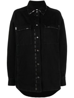 

Stud-embellished denim jacket, IRO Stud-embellished denim jacket