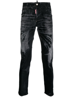 

Mid-rise bleached skinny jeans, Dsquared2 Mid-rise bleached skinny jeans