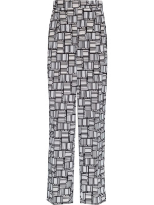 

Barcode-print straight-leg trousers, VTMNTS Barcode-print straight-leg trousers