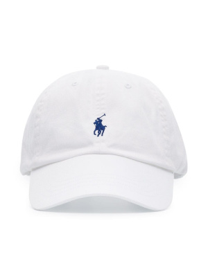 

Logo-embroidered cotton-canvas cap, Polo Ralph Lauren Logo-embroidered cotton-canvas cap