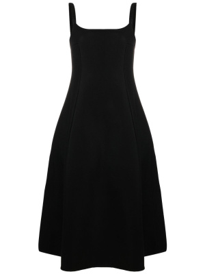 

Off-shoulder A-line midi dress, KHAITE Off-shoulder A-line midi dress