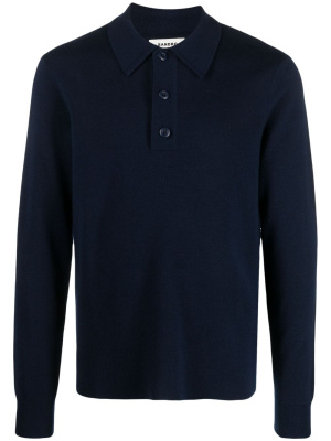 

Long-sleeved polo jumper, SANDRO Long-sleeved polo jumper