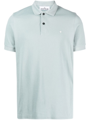 

Logo-embroidered polo shirt, Stone Island Logo-embroidered polo shirt