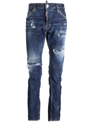 

Distressed-finish denim jeans, Dsquared2 Distressed-finish denim jeans