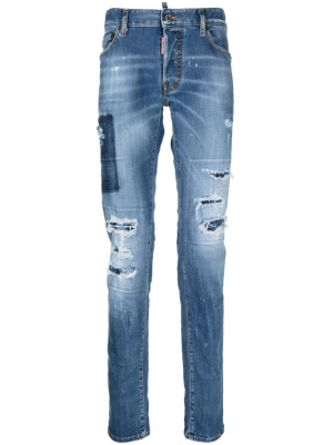 

Ripped slim-fit jeans, Dsquared2 Ripped slim-fit jeans