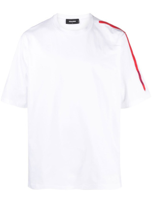 

Side-stripe short-sleeved T-shirt, Dsquared2 Side-stripe short-sleeved T-shirt