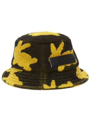 

Bunny-motif bucket hat, JW Anderson Bunny-motif bucket hat