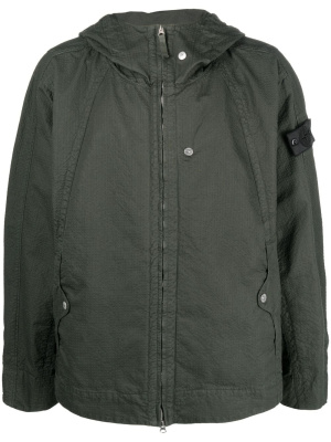 

Strap hooded jacket, Stone Island Shadow Project Strap hooded jacket