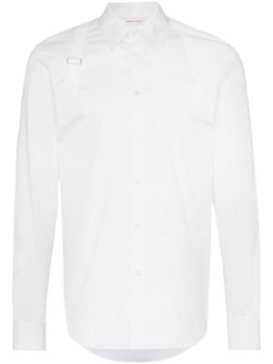 

Belt embellished shirt, Alexander McQueen Belt embellished shirt