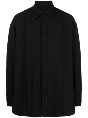 

Inverted-pleat long-sleeved shirt, MM6 Maison Margiela Inverted-pleat long-sleeved shirt