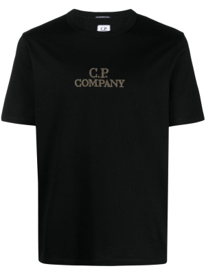 

Logo-embroidered crew-neck T-shirt, C.P. Company Logo-embroidered crew-neck T-shirt