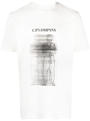 

Graphic-print cotton T-shirt, C.P. Company Graphic-print cotton T-shirt