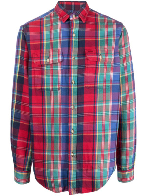 

Long-sleeve checked cotton shirt, Polo Ralph Lauren Long-sleeve checked cotton shirt