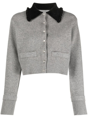 

Long-sleeve button-up cardigan, SANDRO Long-sleeve button-up cardigan
