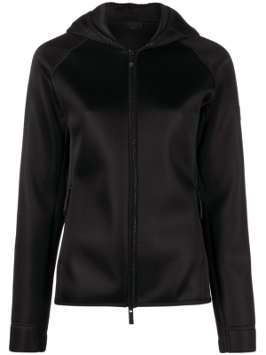

Logo-trim hooded jacket, Moncler Logo-trim hooded jacket