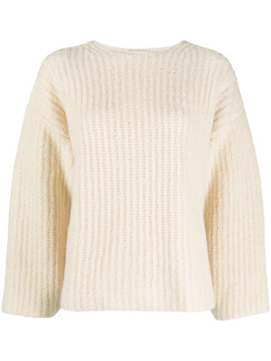

Crew-neck chunky-knit jumper, Loulou Studio Crew-neck chunky-knit jumper
