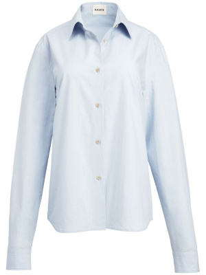 

The Argo cotton poplin shirt, KHAITE The Argo cotton poplin shirt