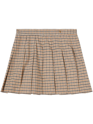 

Check-pattern pleated miniskirt, Palm Angels Check-pattern pleated miniskirt