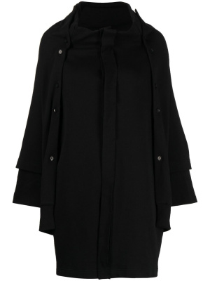 

Long-sleeved knitted coat, Yohji Yamamoto Long-sleeved knitted coat