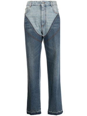 

Mid-rise straight-leg jeans, Stella McCartney Mid-rise straight-leg jeans