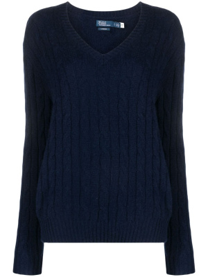 

Cable-knit cashmere jumper, Polo Ralph Lauren Cable-knit cashmere jumper