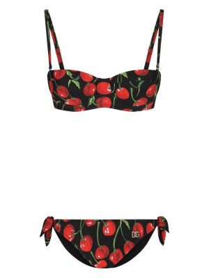 

Graphic-print bikini set, Dolce & Gabbana Graphic-print bikini set