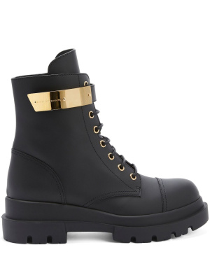 

Alexa 40mm lace-up biker boots, Giuseppe Zanotti Alexa 40mm lace-up biker boots