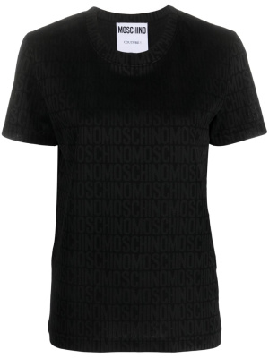 

Logo-print short-sleeve T-shirt, Moschino Logo-print short-sleeve T-shirt