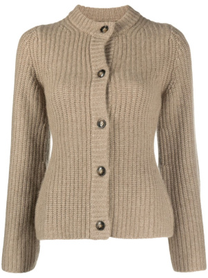 

Chunky ribbed cashmere cardigan, Loulou Studio Chunky ribbed cashmere cardigan