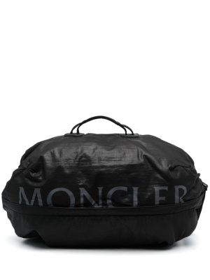 

Logo-print zipped backpack, Moncler Logo-print zipped backpack