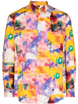 

Printed button-up shirt, Comme Des Garçons Shirt Printed button-up shirt