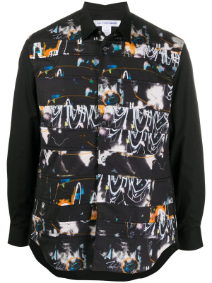 

Contrast panel shirt, Comme Des Garçons Shirt Contrast panel shirt