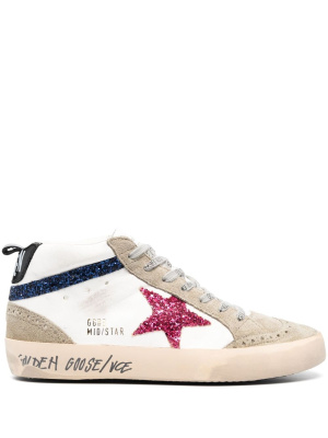 

Mid Star high-top sneakers, Golden Goose Mid Star high-top sneakers