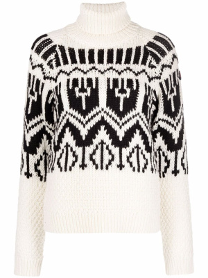 

Intarsia-knit jumper, Moncler Intarsia-knit jumper