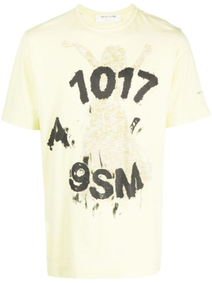 

Logo-print cotton T-shirt, 1017 ALYX 9SM Logo-print cotton T-shirt