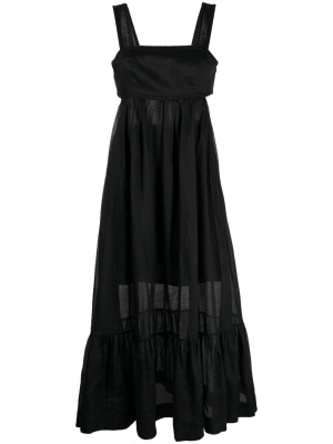 

Bow-detailing midi dress, ZIMMERMANN Bow-detailing midi dress