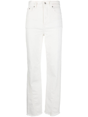 

Twisted straight-leg jeans, Lanvin Twisted straight-leg jeans