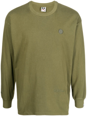 

Logo-print sweatshirt, AAPE BY *A BATHING APE® Logo-print sweatshirt