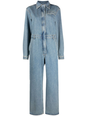

Panay denim jumpsuit, Loulou Studio Panay denim jumpsuit