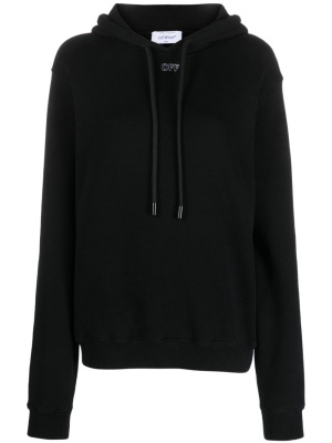 

Arrows stitch-embroidered hoodie, Off-White Arrows stitch-embroidered hoodie
