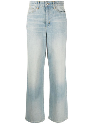 

Logo-patch flared jeans, Kenzo Logo-patch flared jeans