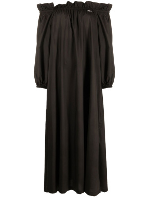 

Off-shoulder maxi dress, Karl Lagerfeld Off-shoulder maxi dress