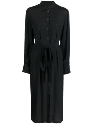 

Belted long-sleeved shirtdress, PS Paul Smith Belted long-sleeved shirtdress