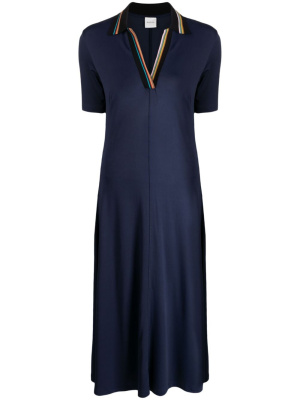 

Stripe-detailing polo dress, Paul Smith Stripe-detailing polo dress