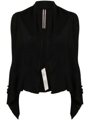 

Cropped virgin-wool cardigan, Rick Owens Cropped virgin-wool cardigan