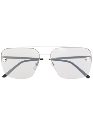 

Panthère de Cartier square-frame sunglasses, Cartier Eyewear Panthère de Cartier square-frame sunglasses