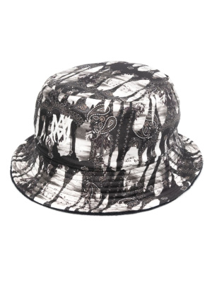 

Logo-embroidered reversible bucket hat, AMIRI Logo-embroidered reversible bucket hat